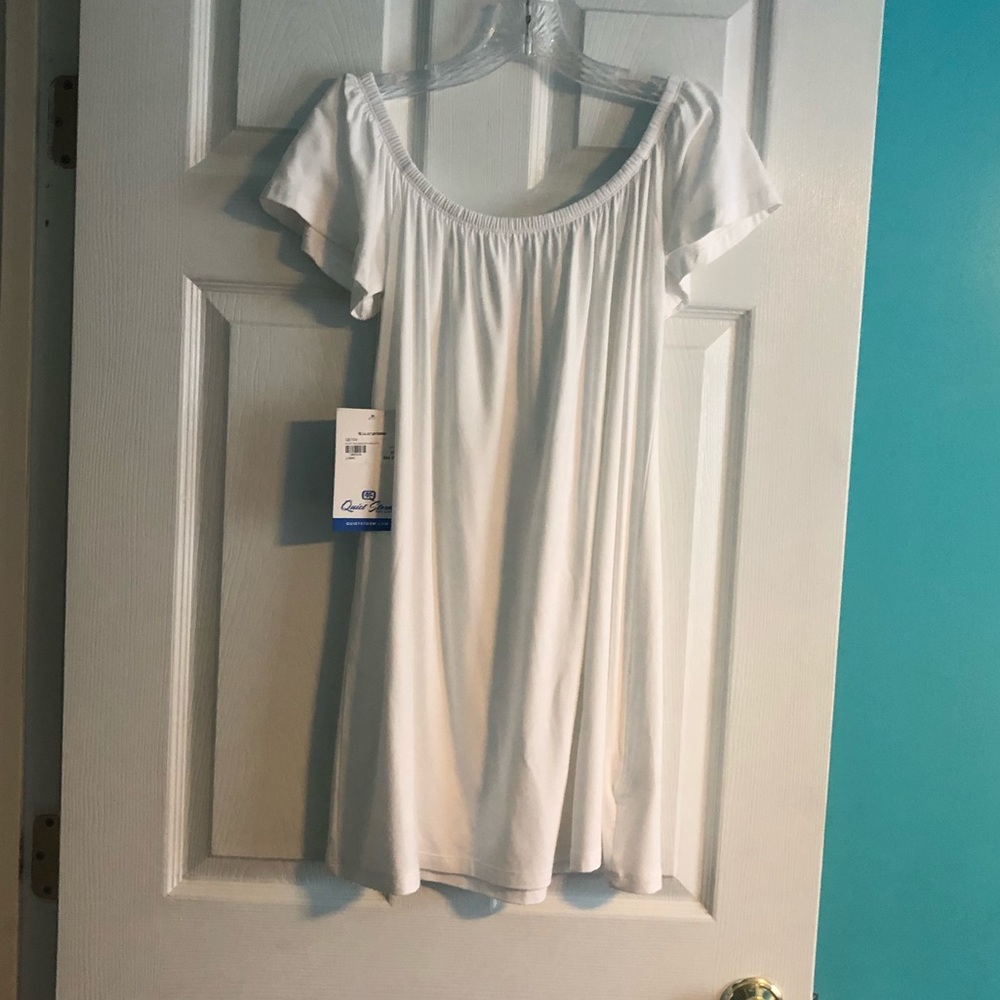 Quiet Storm Off the Shoulder Sundress